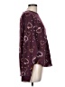 Cuddl Duds Hearts Purple Pullover Sweater Size L - photo 4