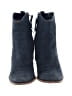 Joie 100% Leather Blue Ankle Boots Size EU 38 - photo 2