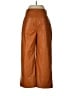 Jonathan Simkhai 100% Polyurethane Brown Orange Casual Pants Size 8 - photo 2