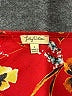 Lily White Red Short Sleeve Blouse Size L - photo 7