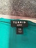 Torrid Teal Sleeveless Blouse Size Med Plus (00) - photo 7