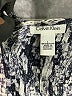 Calvin Klein 100% Polyester Silver Sleeveless Blouse Size L - photo 7