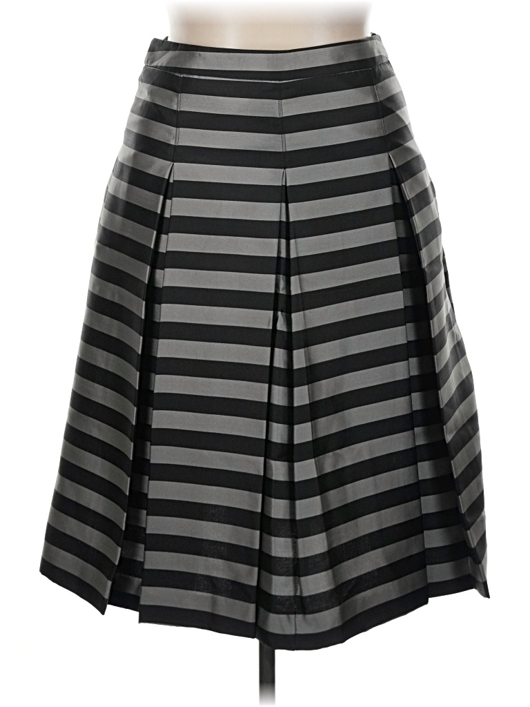 Pre-owned Halogen Formal Skirt In Gray