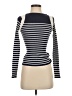 Ann Taylor LOFT Stripes Blue Turtleneck Sweater Size XS - photo 1