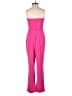 Express Color Block Pink Jumpsuit Size 2 - photo 2