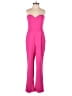 Express Color Block Pink Jumpsuit Size 2 - photo 1