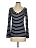 Amour Vert Blue Long Sleeve Top Size XS - photo 1