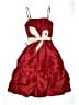 Da Vinci 100% Polyester Red Cocktail Dress Size 6 - photo 2