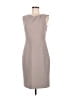 L.K. Bennett Solid Gray Cocktail Dress Size 6 - photo 1
