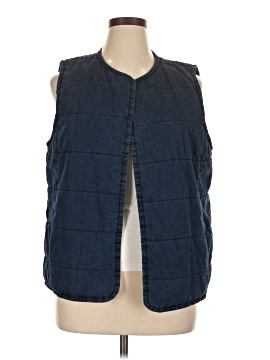 Eileen Fisher Sleeveless Button Down Shirt