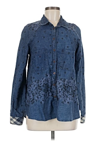 Free People Long Sleeve Blouse (view 1)