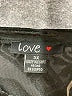 Love 100% Polyester Black Long Sleeve Blouse Size 3X - photo 7