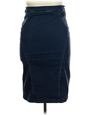 Soho Denim Skirt (view 1)