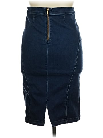 Soho Denim Skirt (view 2)