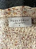 Dress Forum 100% Polyester Floral Multi Color Ivory 3/4 Sleeve Blouse Size S - photo 7