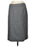 Brooks Brothers 346 100% Wool Solid Gray Wool Skirt Size 6 - photo 1