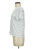 Green Envelope Stripes Silver Short Sleeve T-Shirt Size M - photo 5