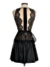 BCBGMAXAZRIA 100% Polyurethane Black Cocktail Dress Size 0 - photo 2