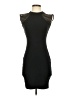 Unbranded Solid Black Cocktail Dress Size S (estimated) - photo 1