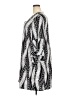 NORACORA 100% Polyester Chevron-herringbone Silver Casual Dress Size XXL - photo 5