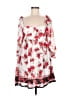 Blue Rain 100% Polyester Floral White Casual Dress Size M - photo 1