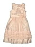 American Princess 100% Polyester Tan Dress Size 8 - photo 1