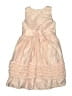 American Princess 100% Polyester Tan Dress Size 8 - photo 2