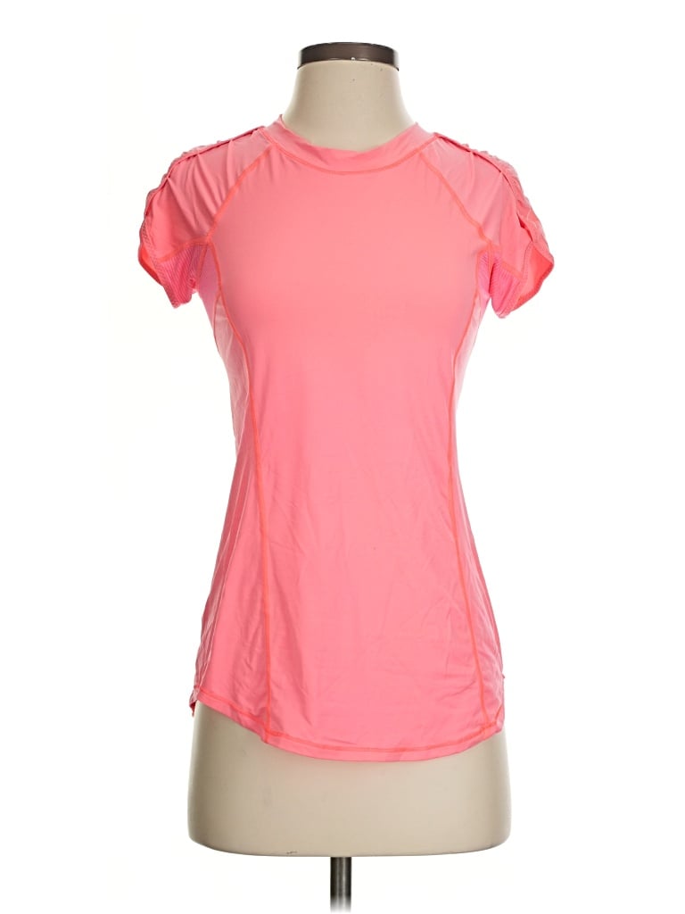 Pre-owned Lululemon Athletica Active T-shirt In Pink