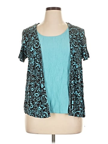 Sag Harbor Short Sleeve Blouse (view 1)