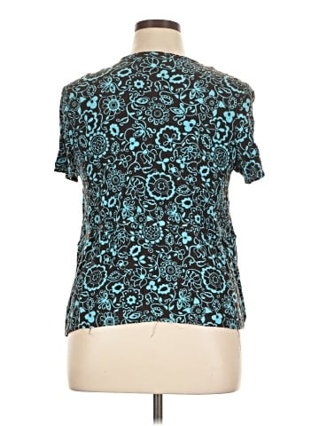 Sag Harbor Short Sleeve Blouse (view 2)
