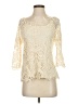Adiva Ivory 3/4 Sleeve Blouse Size S - photo 1