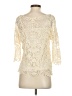 Adiva Ivory 3/4 Sleeve Blouse Size S - photo 2