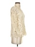 Adiva Ivory 3/4 Sleeve Blouse Size S - photo 4