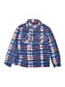 Quiksilver 100% Polyester Plaid Blue Jacket Size 7 - 8 - photo 1