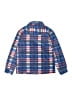 Quiksilver 100% Polyester Plaid Blue Jacket Size 7 - 8 - photo 2