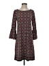 Max Studio Argyle Red Casual Dress Size XS - photo 1