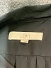 Ann Taylor LOFT Black Long Sleeve Blouse Size M - photo 7