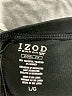 IZOD Solid Black Casual Skirt Size L - photo 3