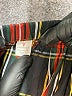 Crewcuts 100% Cotton Plaid Black Skirt Size 8 - 9 - photo 3