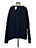 American Eagle Outfitters 100% Polyester Solid Blue Pullover Sweater Size S - photo 2
