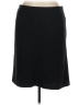 Ann Taylor LOFT Chevron-herringbone Black Wool Skirt Size 14 - photo 1