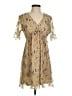Francesca's Paisley Tan Cocktail Dress Size S - photo 1