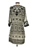Gretchen Scott Designs 100% Polyester Paisley Gray Casual Dress Size XS - photo 2