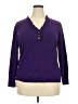 Unbranded 100% Cotton Purple Pullover Sweater Size 2X - photo 1