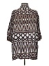 H&M 100% Viscose Brown Cardigan Size S - photo 2