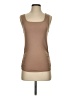Shein Tan Sleeveless T-Shirt Size 4 - photo 1