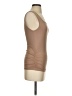 Shein Tan Sleeveless T-Shirt Size 4 - photo 4