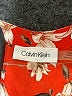 Calvin Klein 100% Polyester Orange Short Sleeve Blouse Size XS - photo 7