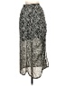 Assorted Brands Animal Print Silver Casual Skirt Size S (estimated) - photo 1