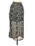 Assorted Brands Animal Print Silver Casual Skirt Size S (estimated) - photo 2
